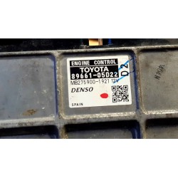 TOYOTA AVENSIS D-4D ENGINE CONTROL UNIT ECU 89661-05D22 / MB275900-1921