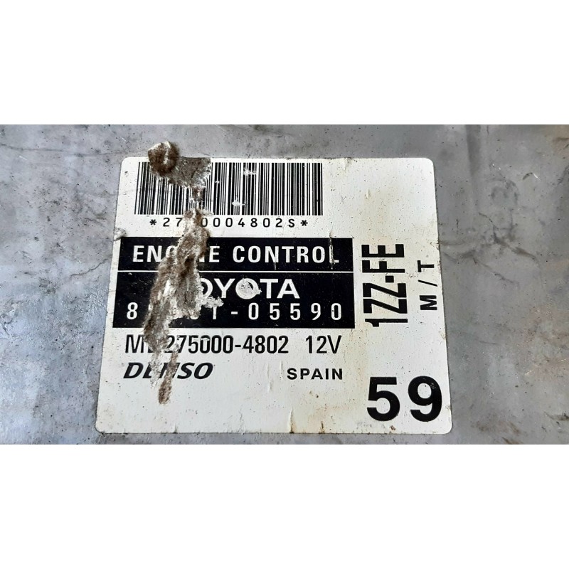 TOYOTA DZINĒJA VADĪBAS BLOKS (ECU) 89661-05590