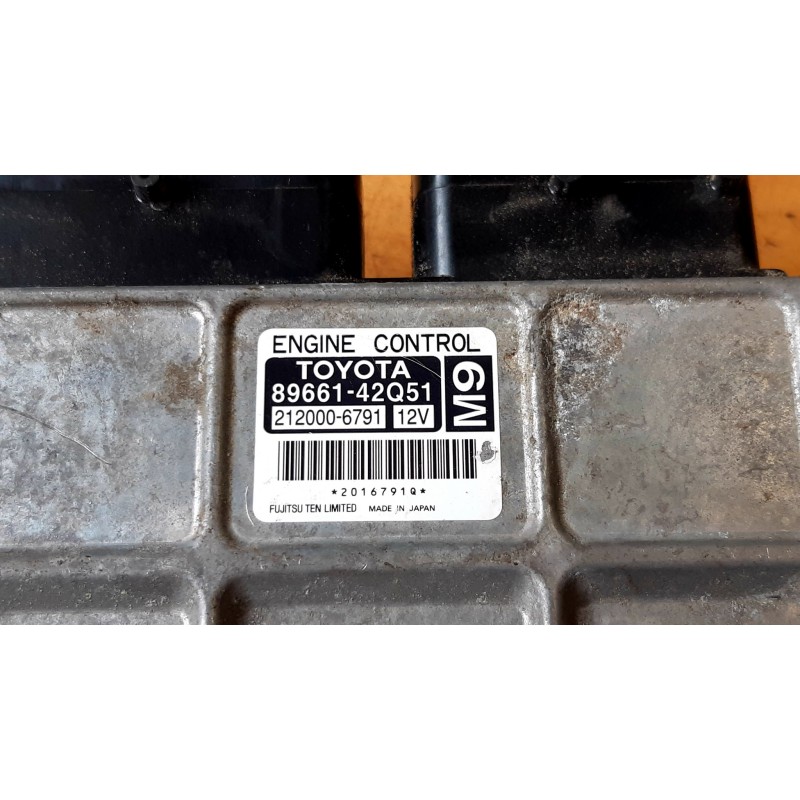 ЭБУ ДВИГАТЕЛЯ TOYOTA 89661-42Q51 212000-6791 ЭБУ ДВИГАТЕЛЯ TOYOTA 89661-42Q51 212000-6791
