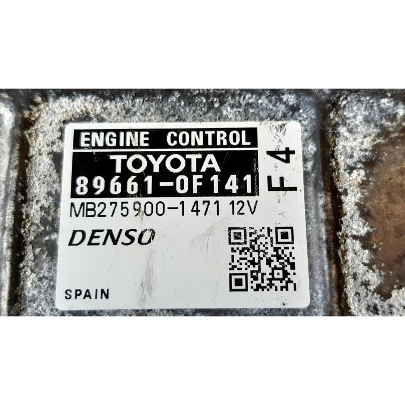 TOYOTA DZINĒJA VADĪBAS BLOKS (ECU) 89661-0F141 MB275900-1471