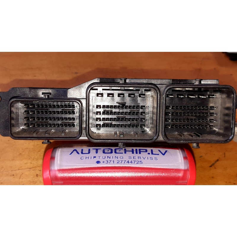 PĀRBAUDĪTS PEUGEOT ECU VADĪBAS BLOKS 9808016480 / 0281030548