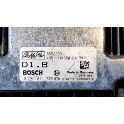 VOLVO 1.6 HDI DZINĒJA VADĪBAS BLOKS (ECU) 0281011775 / 4N51-12A650-BA