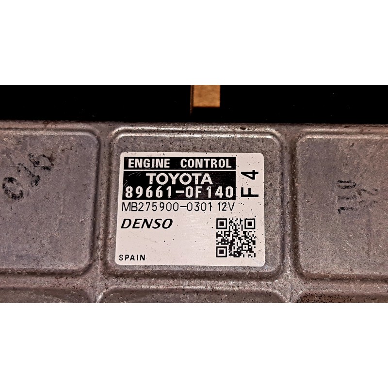 FULLY TESTED TOYOTA 2.0L ENGINE CONTROL UNIT (ECU) 89661-0F140 / MB275900-0301
