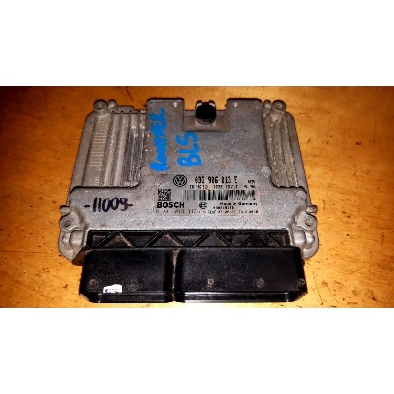 ЭБУ ДВИГАТЕЛЯ VAG 1.9 TDI 0281013443 / 03G906013E ЭБУ ДВИГАТЕЛЯ VAG 1.9 TDI 0281013443 / 03G906013E