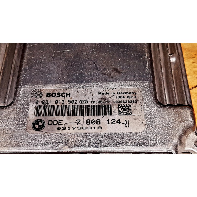 БЛОК УПРАВЛЕНИЯ ДВИГАТЕЛЕМ BMW (ЭБУ / DDE) 7808124 / 0281013502 / 1039S23282