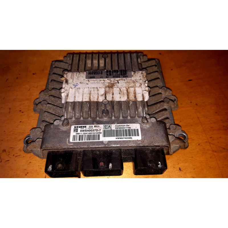 PEUGEOT / CITROËN ENGINE CONTROL UNIT (ECU) 5WS40037D-T PEUGEOT / CITROËN ENGINE CONTROL UNIT (ECU) 5WS40037D-T