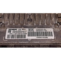 PEUGEOT / CITROËN ENGINE CONTROL UNIT (ECU) 5WS40037D-T